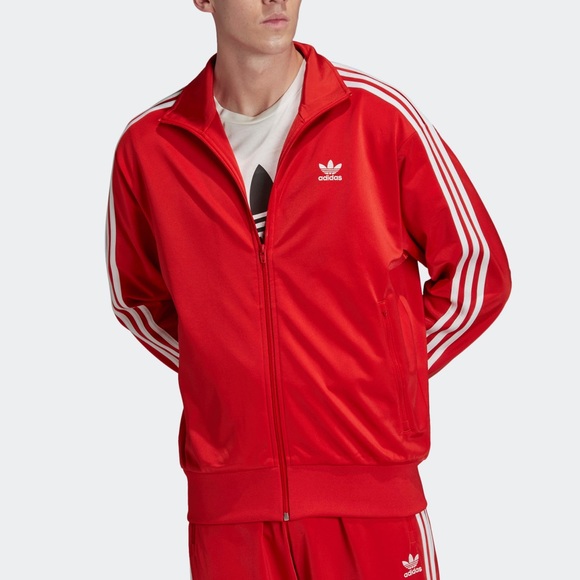 adidas Jackets \u0026 Coats | Adidas Firebird Red Track Jacket Size Xl | Poshmark